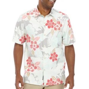 NWT-Tommy Bahama botanical button down shirt